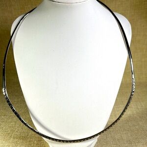 Global Destinations Stirling Silver Collar Necklace
